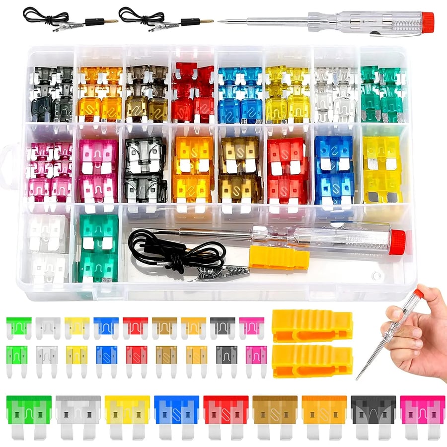 Set od 306 automobilskih osigurača