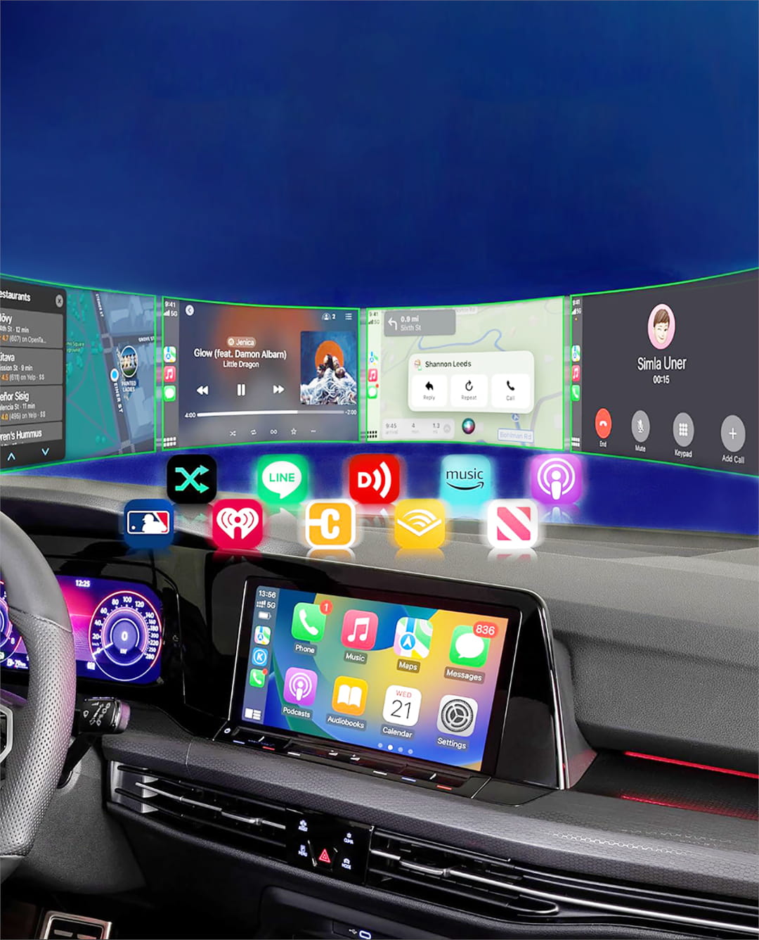 Bežični Auto Adapter (Android/iOS) - CarPlay