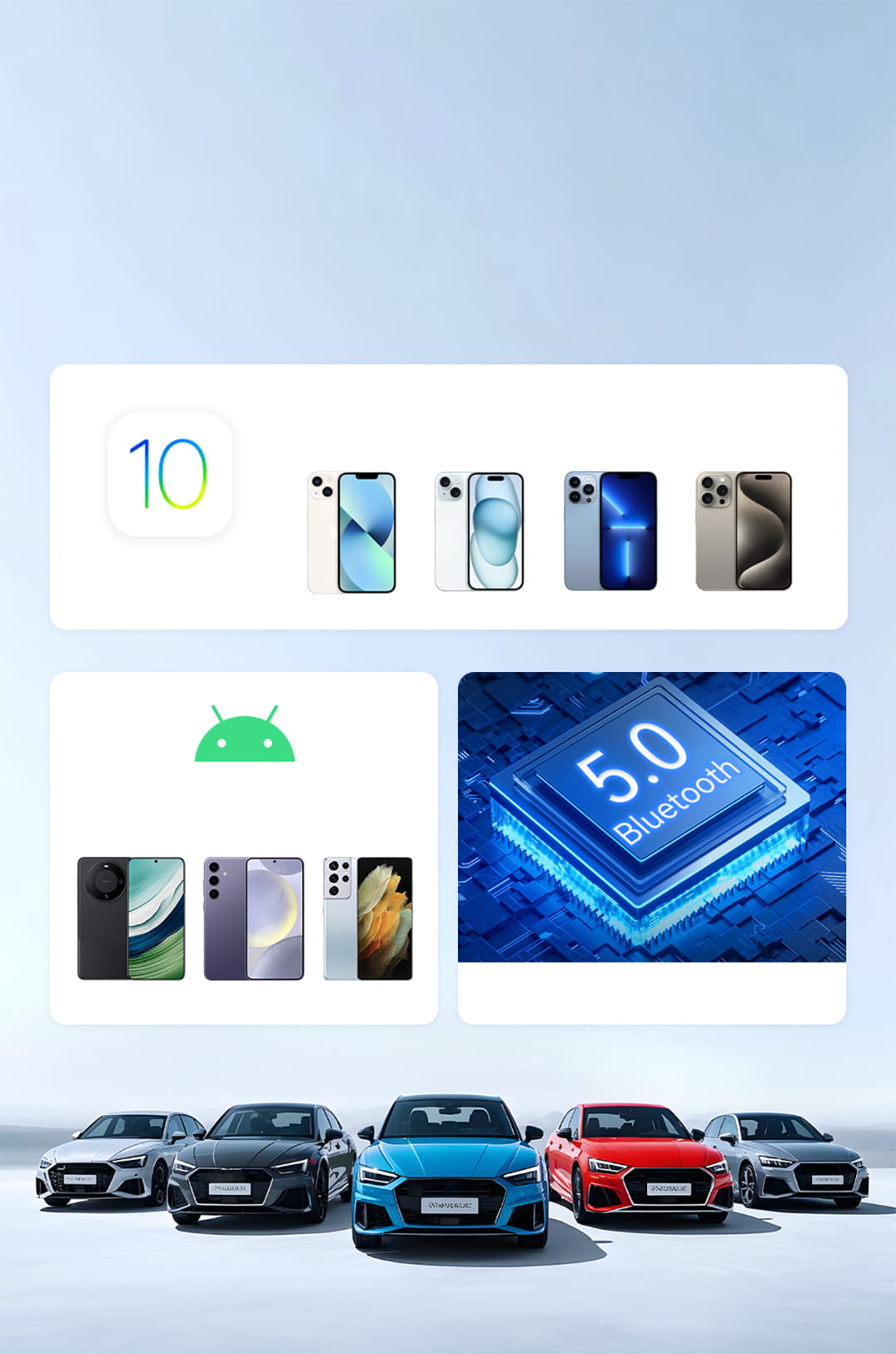 Bežični Auto Adapter (Android/iOS) - CarPlay