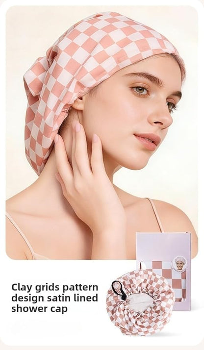 Kapa za tuširanje sa satenskom postavom