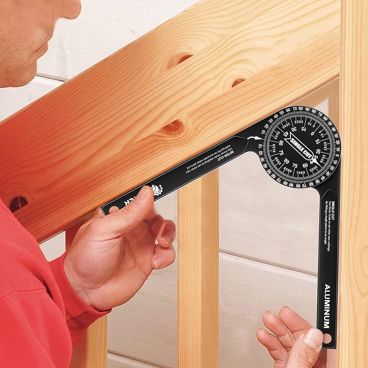 Precizni aluminijimski merač uglova