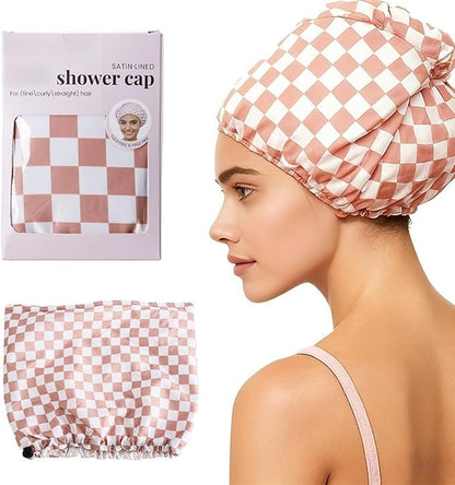 Kapa za tuširanje sa satenskom postavom