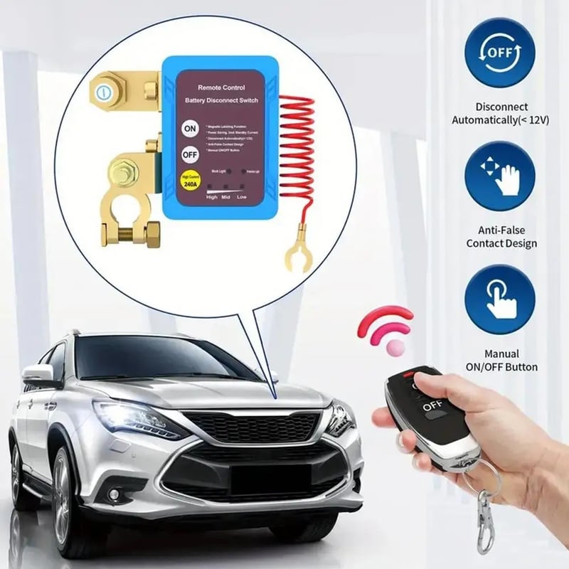 Daljinsko upravljanje automobilskim uređajima za zaštitu od krađe