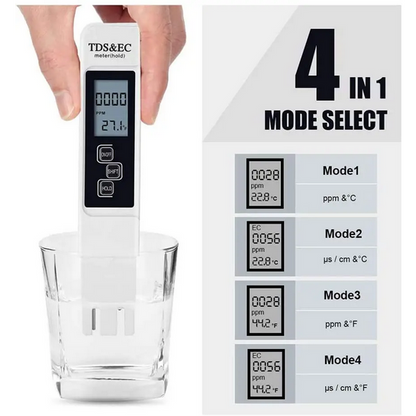 Digitalni TDS/EC tester kvaliteta vode