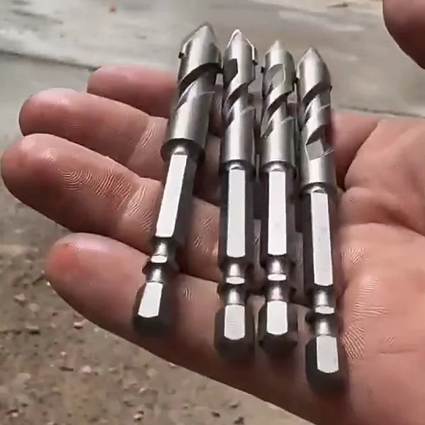 Set od 4 spiralne burgije (ekscentrične)